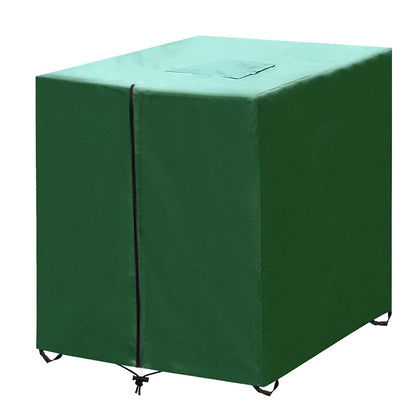 420D Oxford Fabric Cover for 1000L IBC Water Tank with Zipper - Green