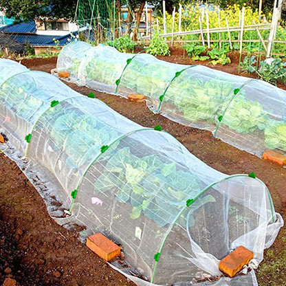 85Pcs Set DIY Greenhouse Hoops for Garden Netting Raised Bed Plant Shade Cloth Stakes