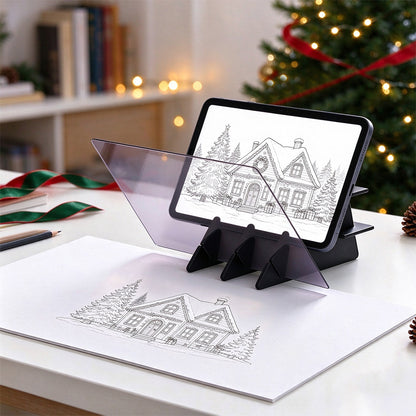 Phone Tablet Optical Drawing Tracing Projection Board with Stand