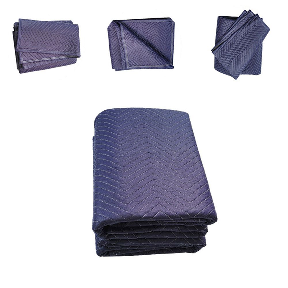 Non-woven Moving Blankets Furniture Packing Pads for Moving and Storage Blue
