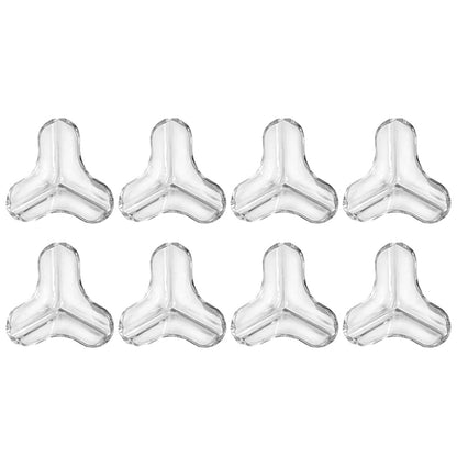16Pcs T-Shape Corner Protectors Set Clear Furniture Corner Guard for Table Edges Sharp Corners