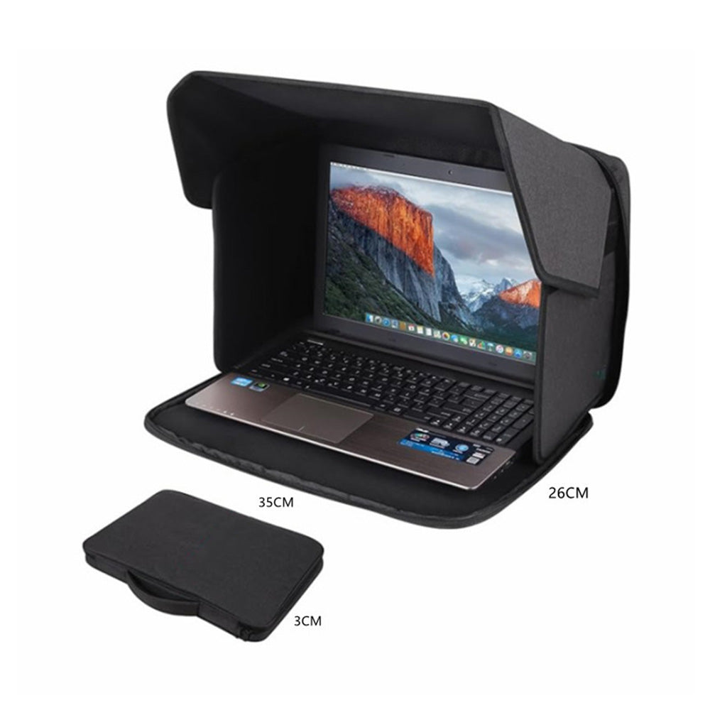 Outdoor Laptop and Tablet Sun Shade Privacy Hood