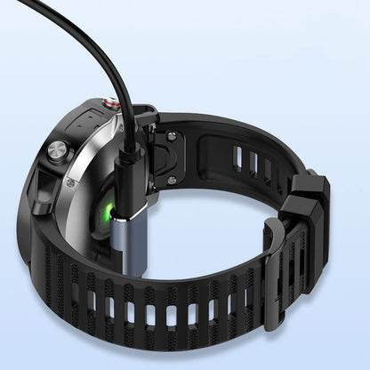 4 Pack USB-C Charging Adapters for Garmin Fenix 7 6 5 Watches - Side Bend