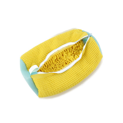 2Pcs Reusable Shoe Washing Bags for Washing Machine Laundry Shoe Bags Yellow