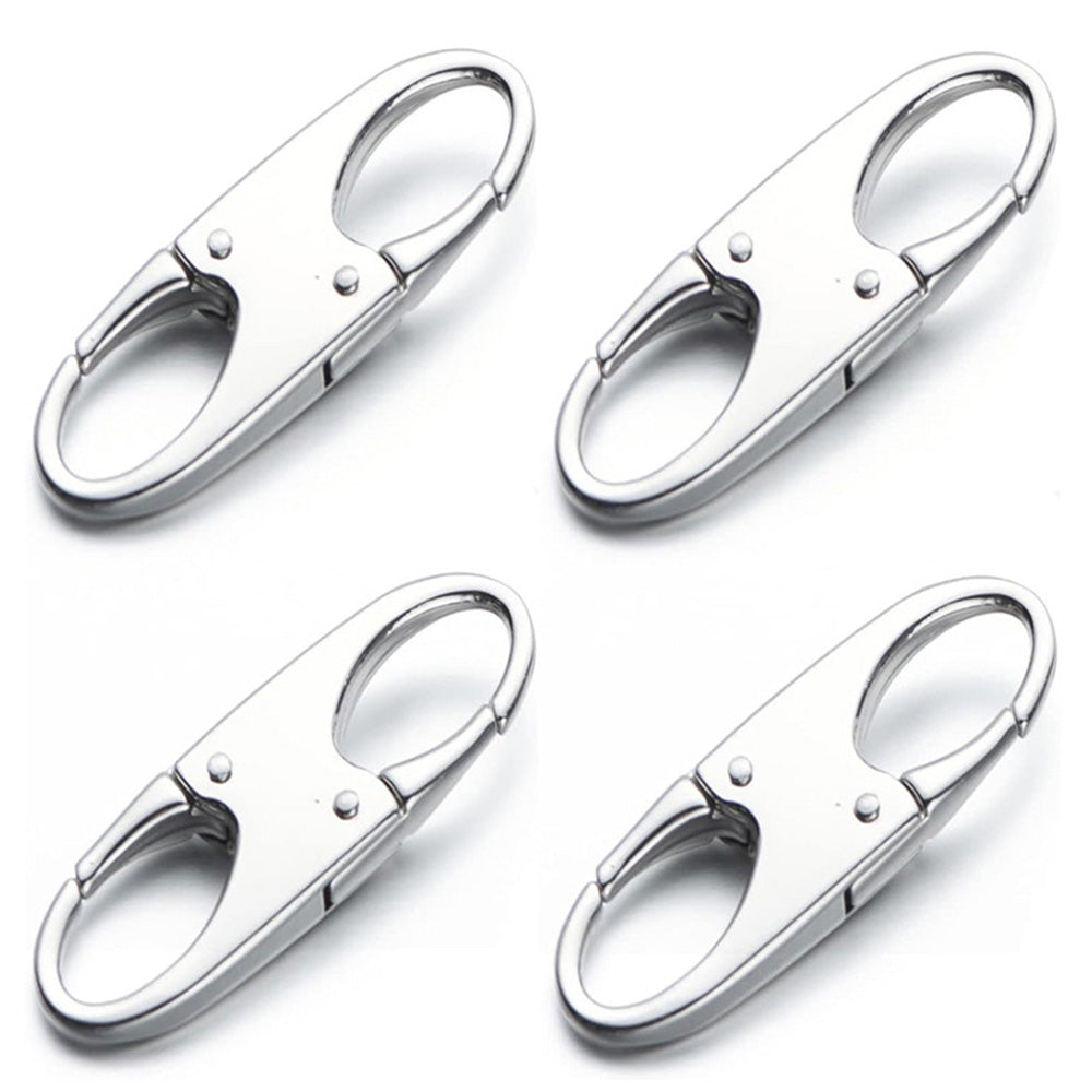 4PCS Zipper Pull Replacements with Lock for Luggage and Suitcases Style 3