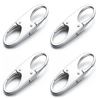 4PCS Zipper Pull Replacements with Lock for Luggage and Suitcases Style 3