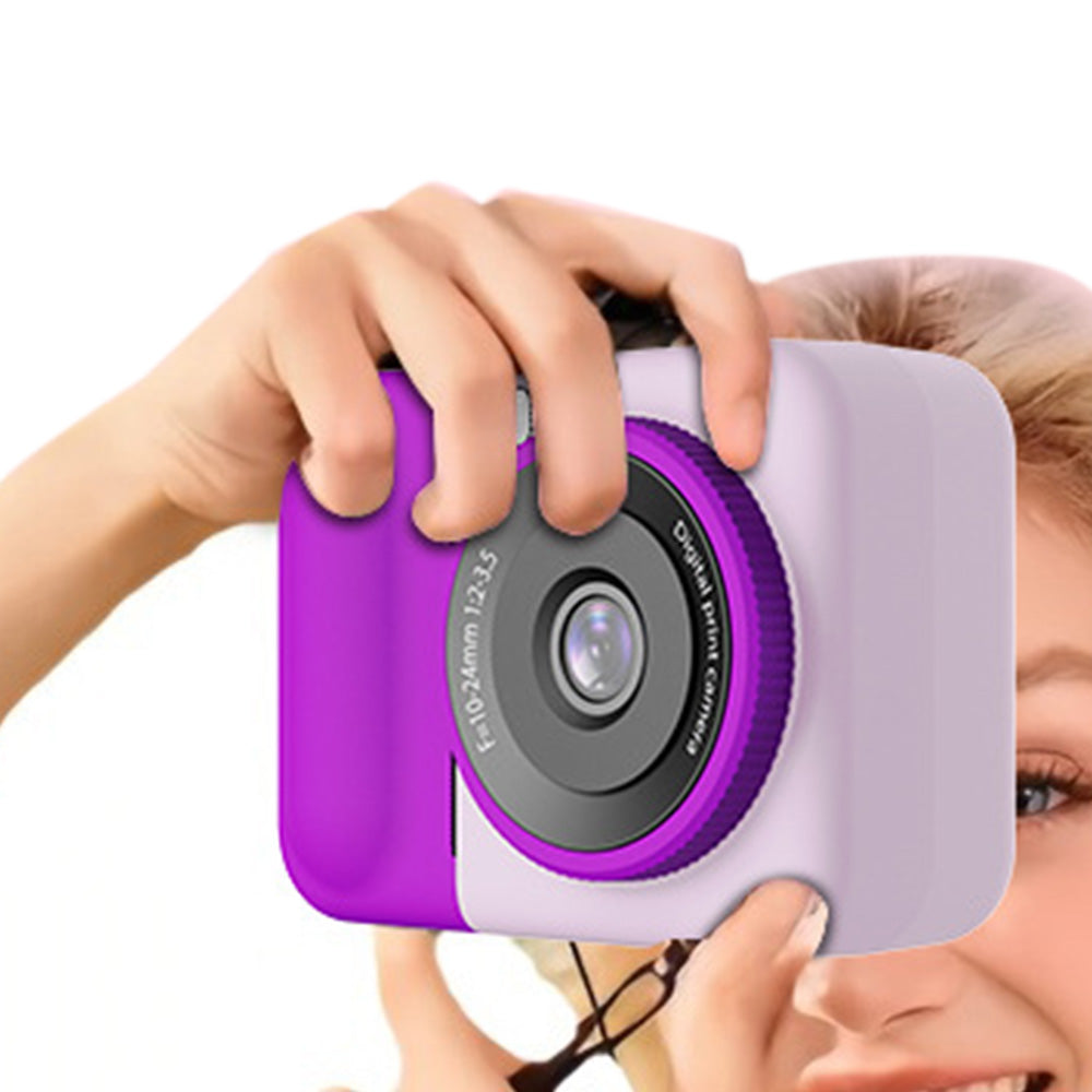 48MP Instant Print Camera with 32GB Memory Card - Purple
