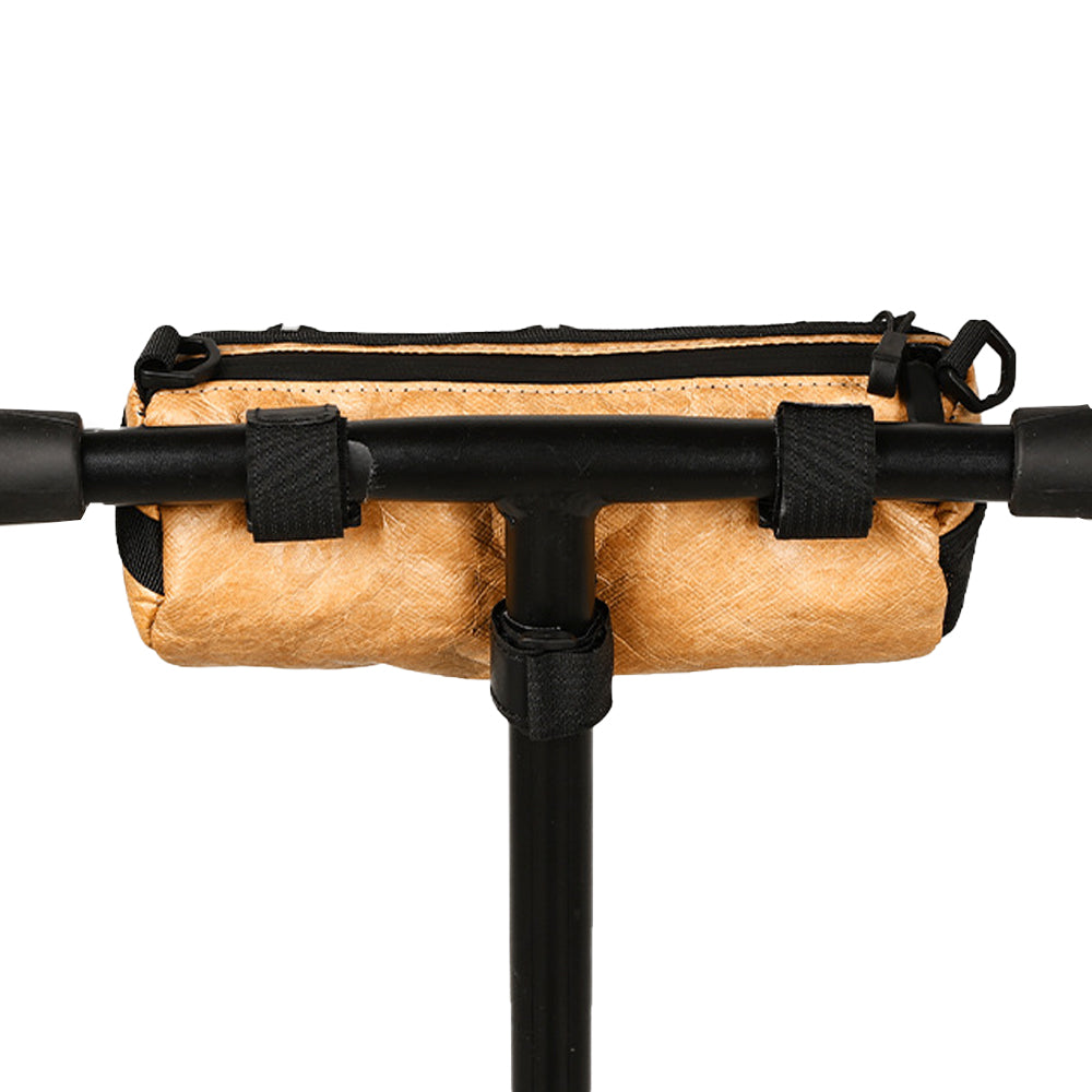 Bike Handlebar Bag for Road Mountain Bike Cycling Travel Shoulder Bag Barrel Bag with Shoulder Strap