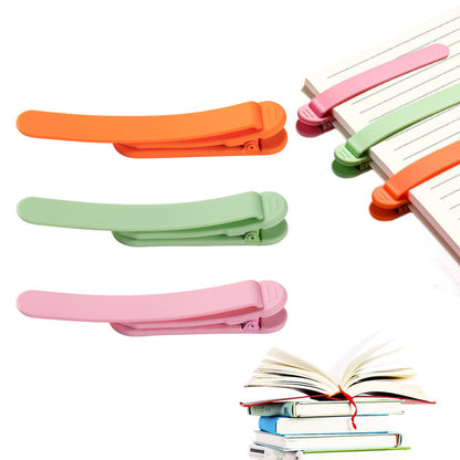 3Pcs Automatic Silicone Bookmarks for Reading ââ‚?Women & Kids Gift Style 2