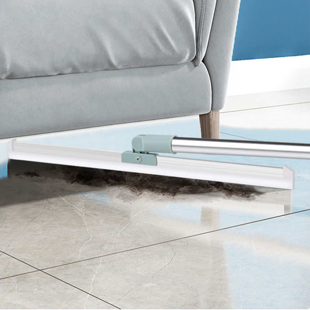 180 Degree Rotatable Floor Squeegee Adjustable Long Handle Multifunctional Floor Scrubber Broom