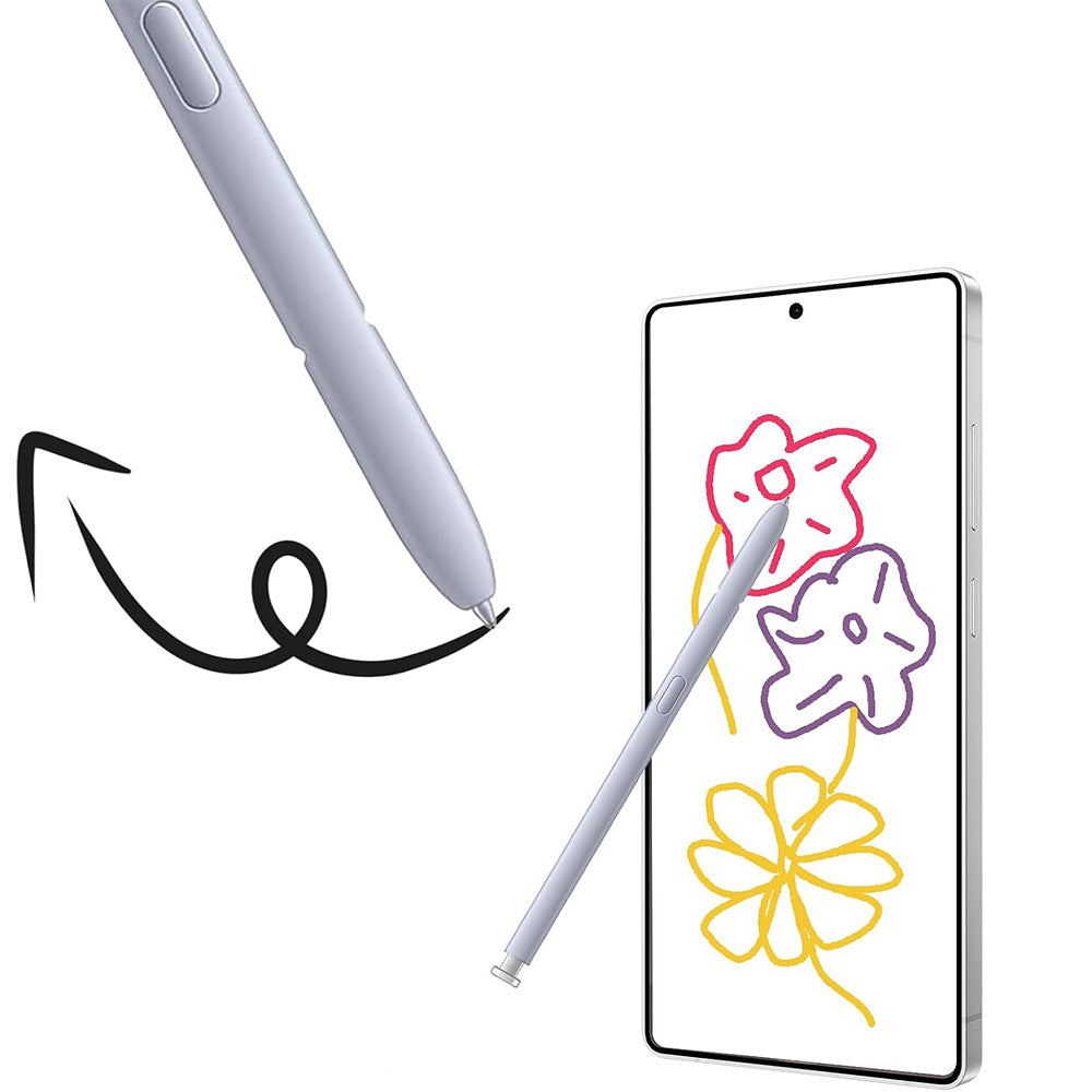 Stylus Pen for Samsung Galaxy S25 Ultra Sensitivity Support Fine Tip Replacement-silver