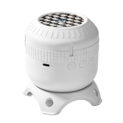 Christmas Projector Lights with 8 Pattern Festival Decoration Projector for Bedroom Living Room Car - White