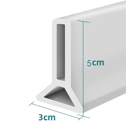Flexible Self Adhesive Shower Water Stopper
