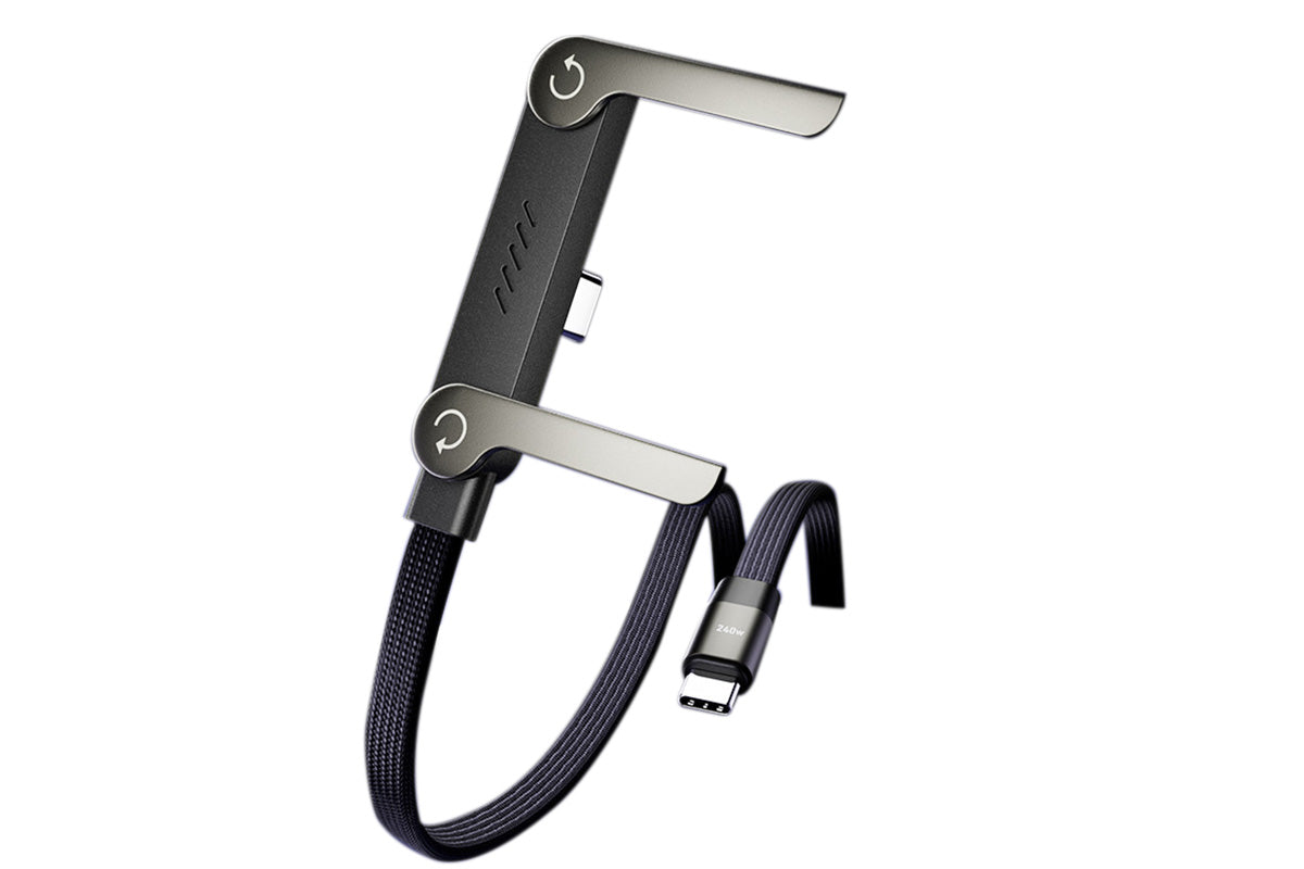 2-in-1 Angled Fast Charging Data Cable