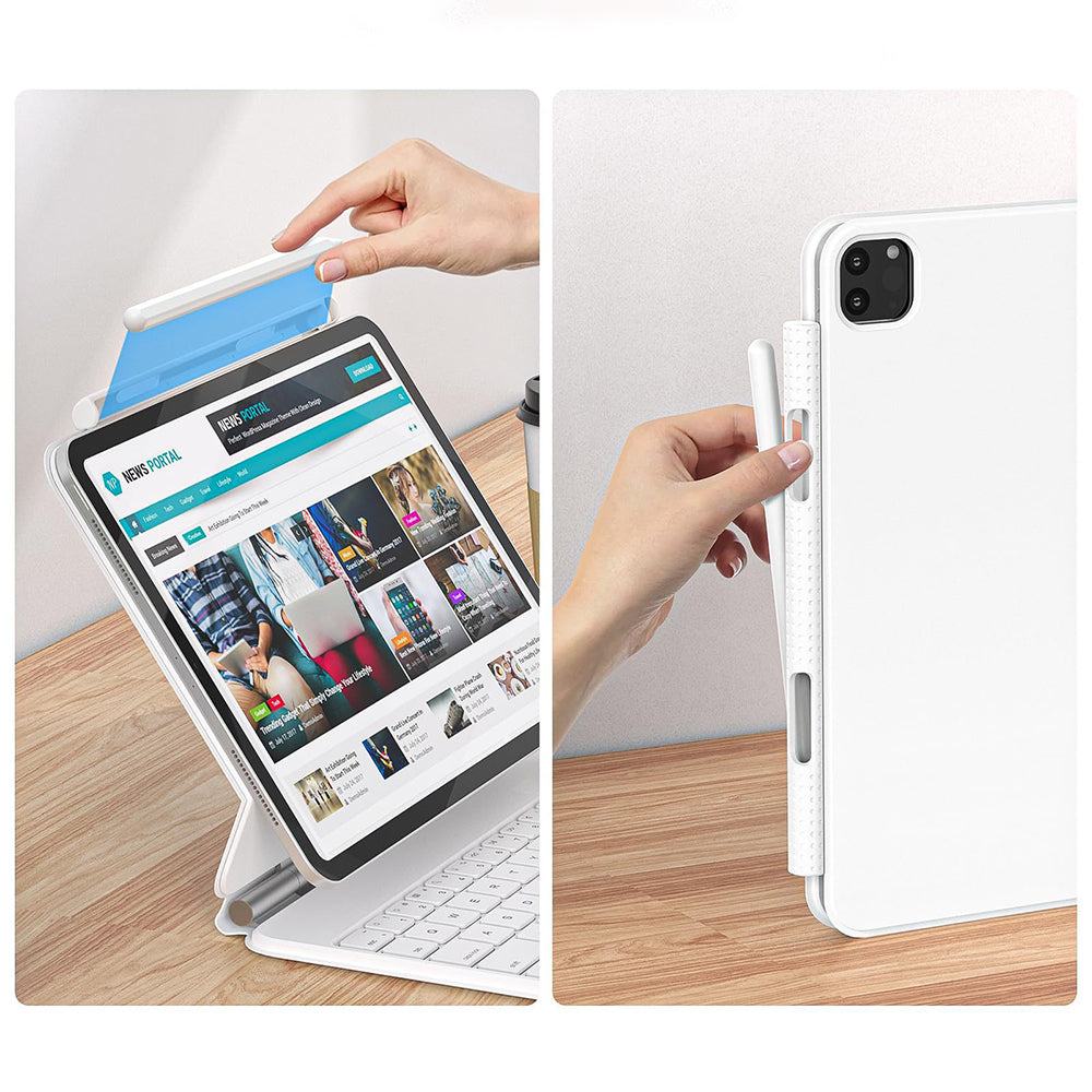 Stylus Pen Holder Sleeve for Apple Pencil Pro/Apple Pencil 2nd Generation-White