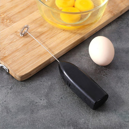 2Pcs Electric Mini Foamer Milk Frother Egg Beater Stirrer Whisk Mixer Kitchen Tool