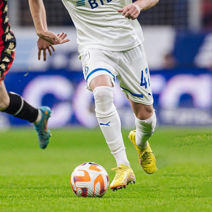 Pair of Soccer Shin Guards Breathable Calf Protective Gear for Adults Black