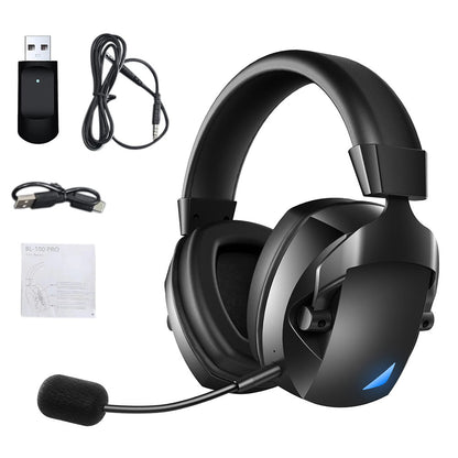 3-in-1 Wireless Gaming Headset 2.4G Bluetooth Computer Headphone with Mic for PS5 PS4 Console