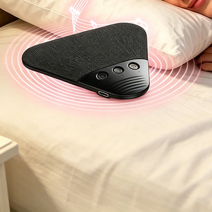 Pillow Speaker Bluetooth Under Pillow Sleep Speaker with White Noise-Black
