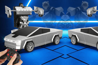 Transform Remote Control Cars Cyber Truck Remote Control Car with Light Effect-Tesla