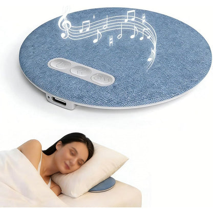 Under Pillow Speaker with White Noise Portable Bluetooth Speaker for Sleeping-Blue