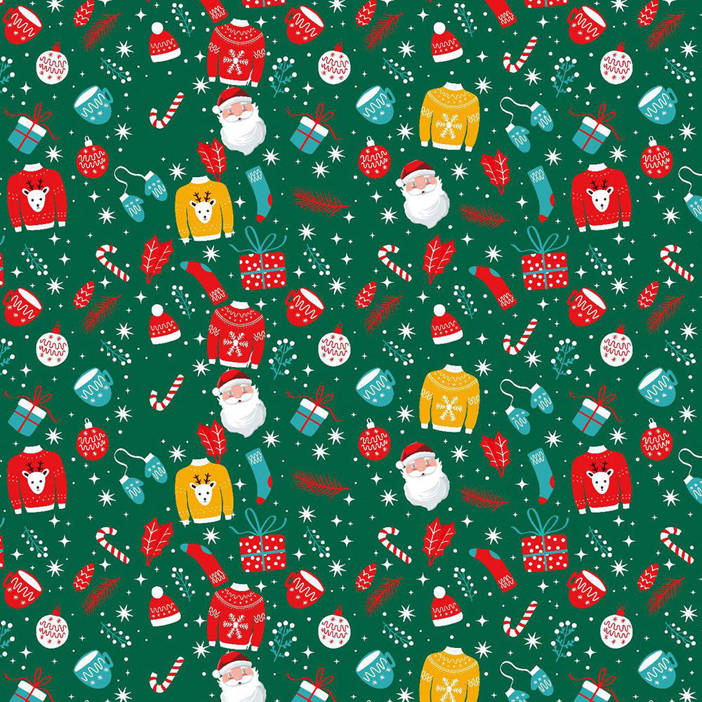 10 Sheets Christmas Wrapping Paper Xmas Present Wrap Paper