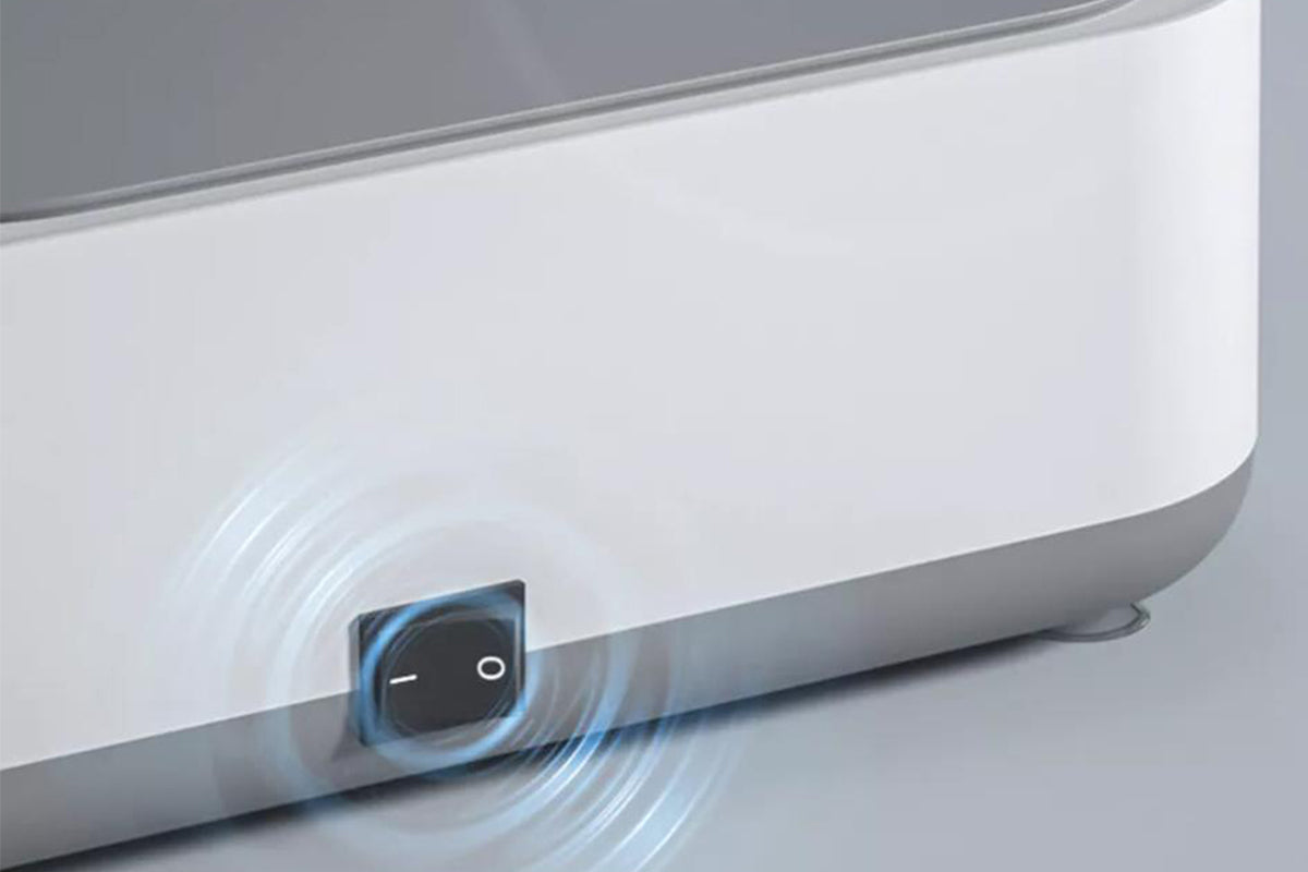 Ultrasonic Cleaner Sonic Wave Tank False Teeth Glasses Watch Jewelry Cleaning Machine 300ML