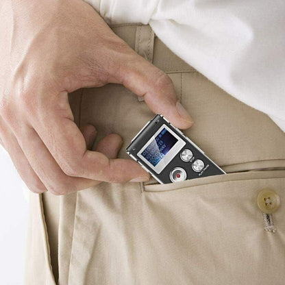 8GB Digital Voice Activated Recorder Portable Tape Recorder Audio Recording Device for Lectures Meetings