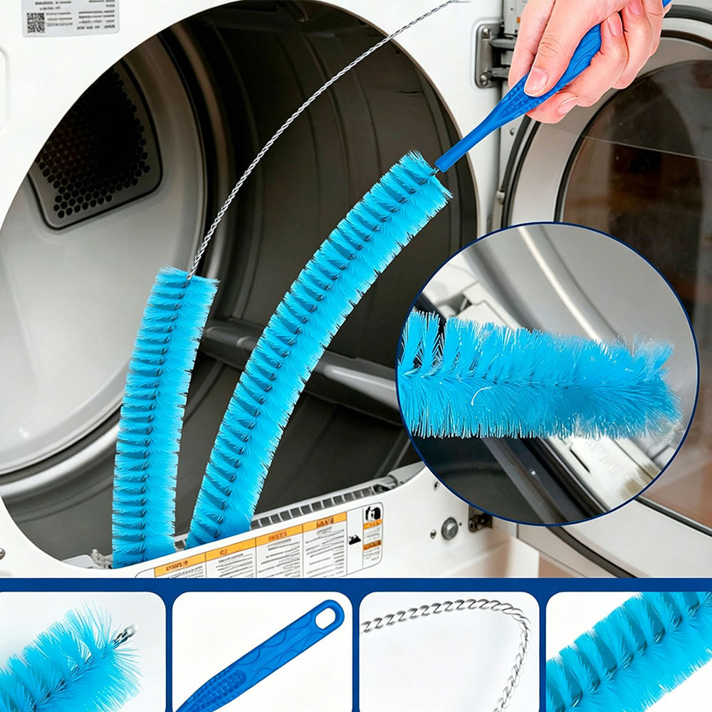 6Piece Appliance Cleaning Brush Set for Dryer Refrigerator