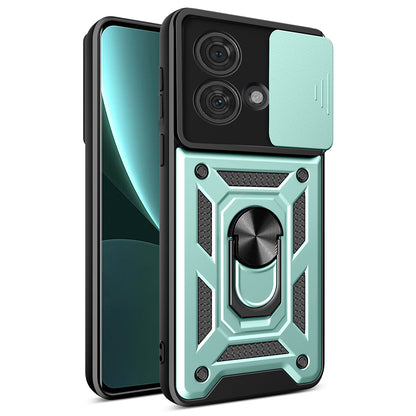 Phone Case Tempered Glass Screen Protector for Moto G86 Power Green