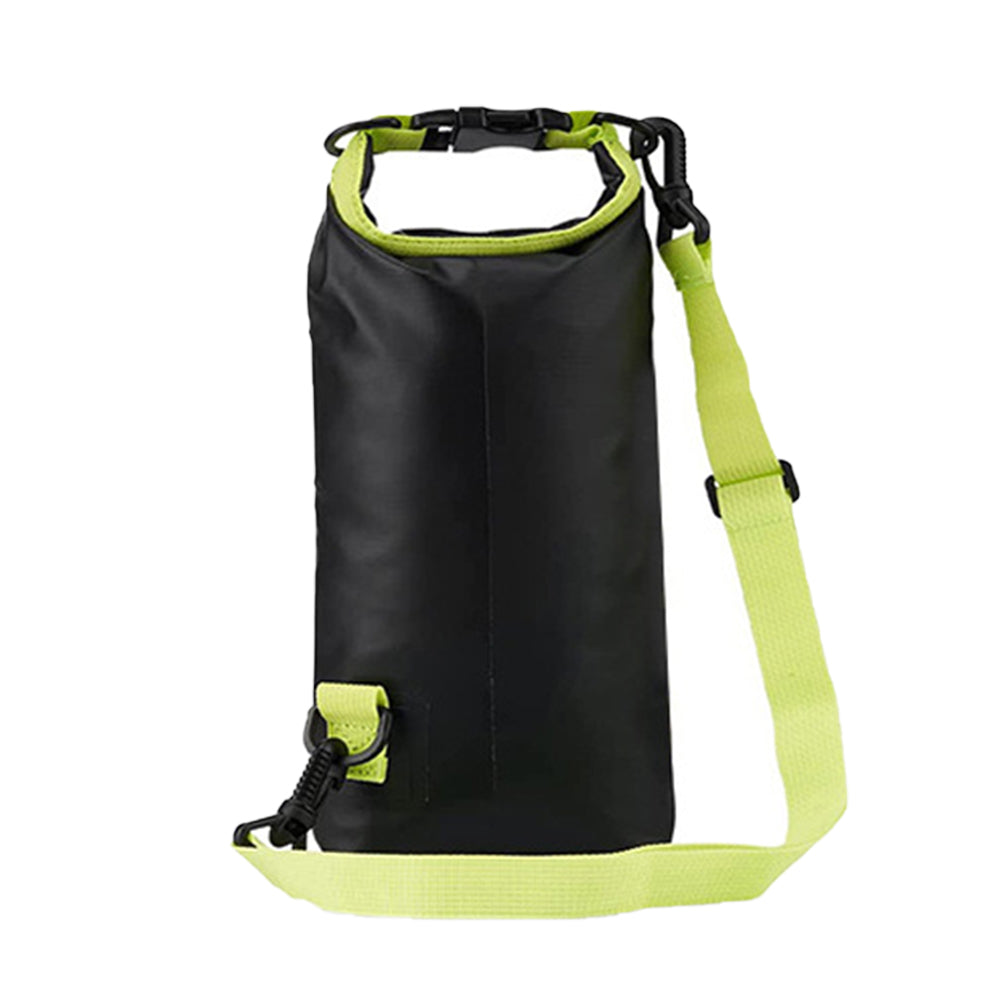 Water Resistant Dry Bag Roll Top Crossbody Shoulder Bag with Phone Pouch Green