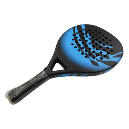 Carbon Fiber Paddle Tennis Racket with EVA Core & Carry Bag ââ‚?Beach/Court Blue