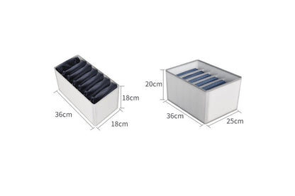Organizer for Closet Extra Large 7 Grids with Handle
