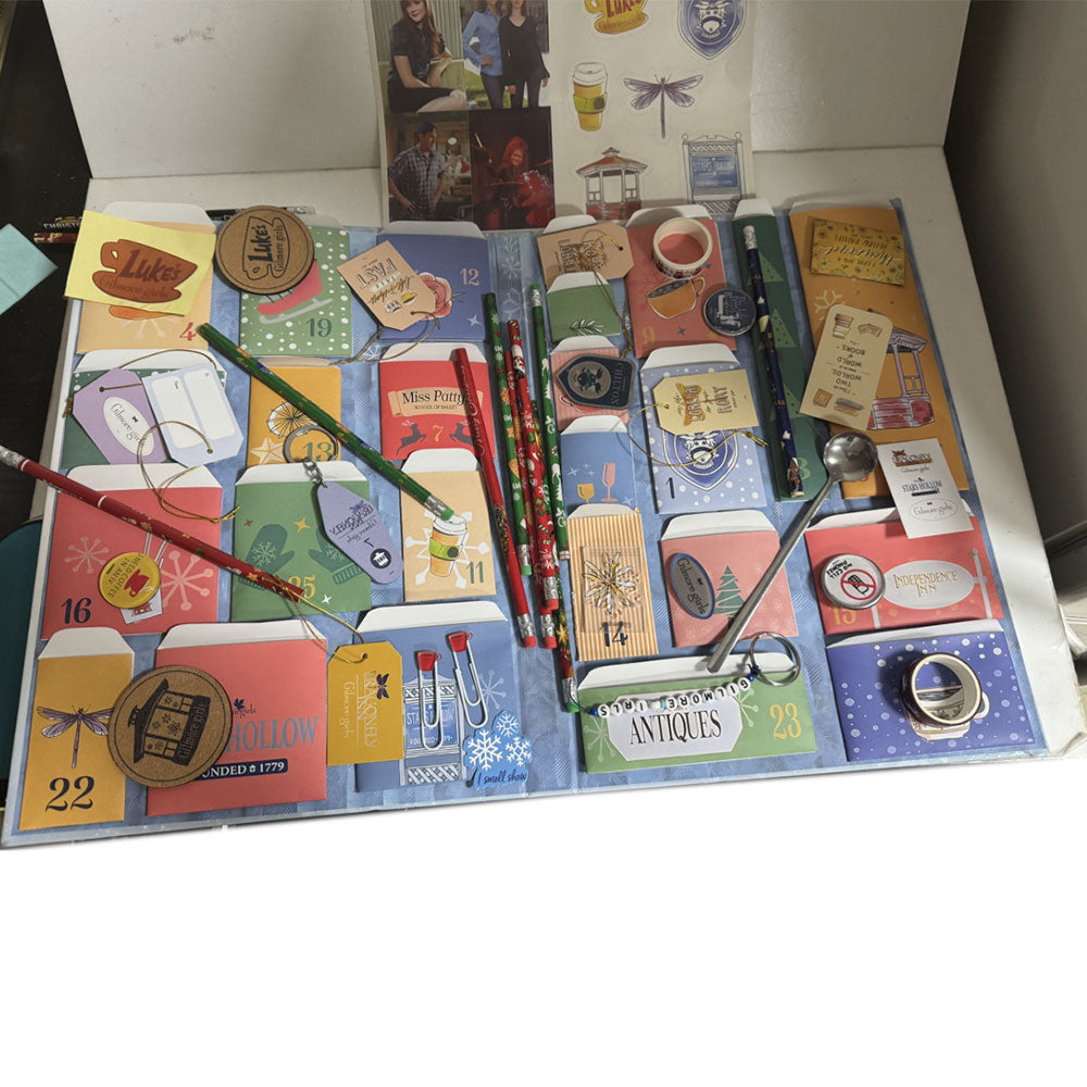 Gilmore Girl Inspired 25 Days Advent Calendar Christmas Birthday Present Calendar