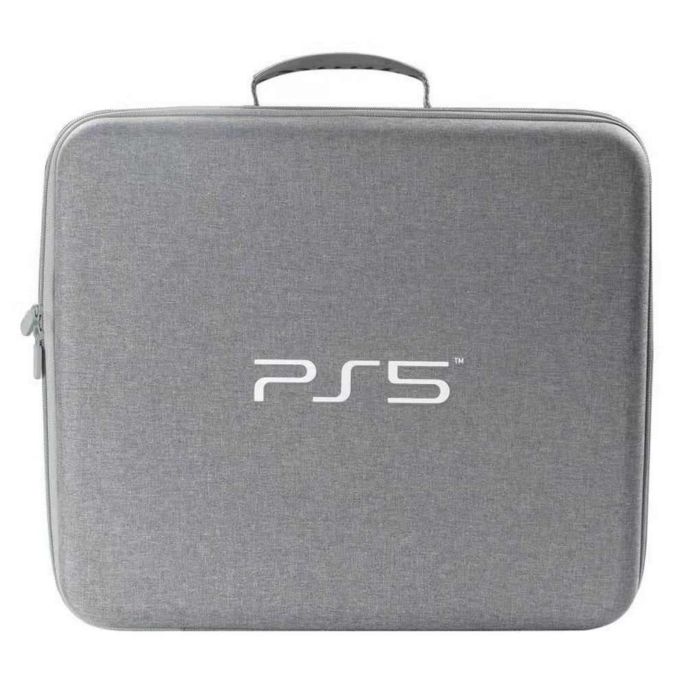 Travel Storage Handbag For PS5 Console Protective Bag Hard Shell Bag For Playstation 5 Digital Carrying Case-Gray