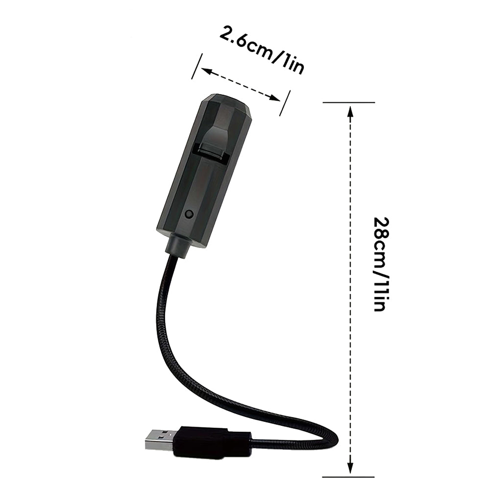 USB Halloween Projector Light with 6 Slides for Game Party