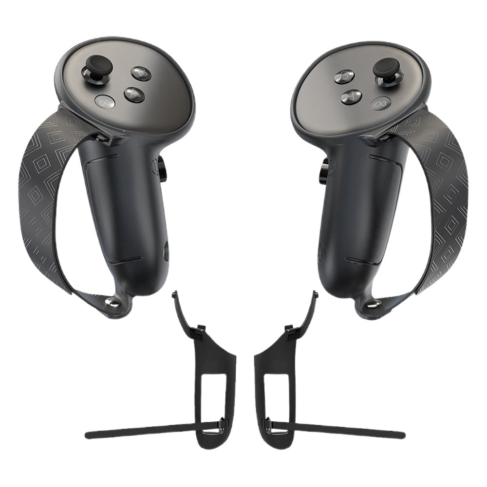 Silicone Controller Grips Cover VR Accessories Compatible with Meta Quest 3/Meta Quest 3S Black