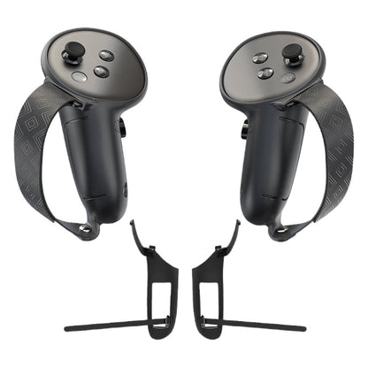 Silicone Controller Grips Cover VR Accessories Compatible with Meta Quest 3/Meta Quest 3S Black