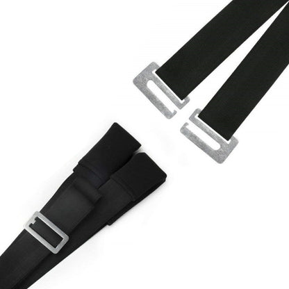 Furniture Moving Strap Set with 5cm Wide Belts and 270kg Load Capacity - Black