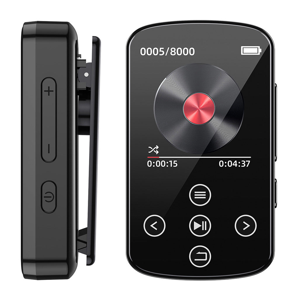 Multi-functional Clip-on MP3 Player HiFi Sound Bluetooth Music Voice Recorder FM Radio
