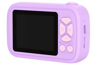 32GB Camera Toys for Boys Girls 1080P HD Digital Camera with Flip up Lens for Selfie and Video Christmas Birthday Party Gifts-Purple