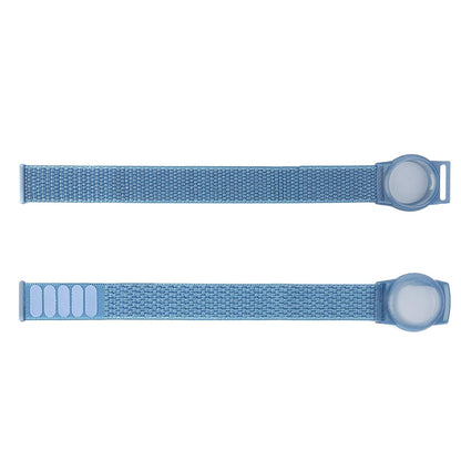 2PCS Soft Nylon Wristbands for Airtag-Blue