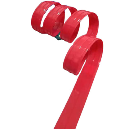 5-Meter Flexible Race Car Track with Base and 360-Degree Rotating Cars for Home Play Red