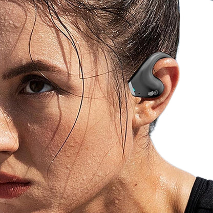 144-Language Real Time Translator Earbuds Open Ear Translation Headphone Black