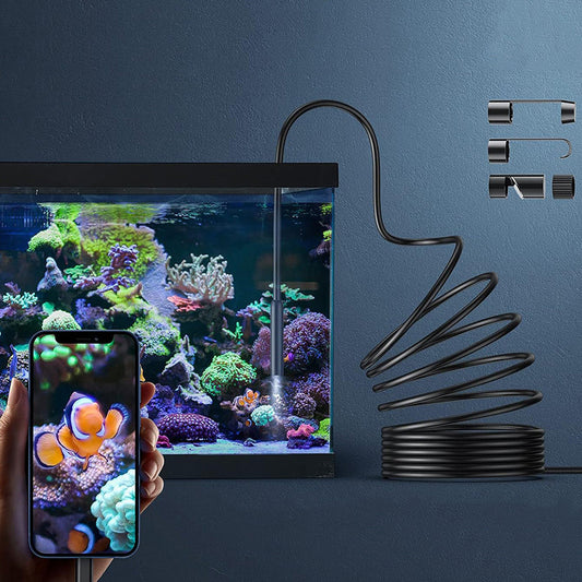 1920P HD Endoscope Camera With Light Borescope Tool and 8 Adjustable LED Lights for Car