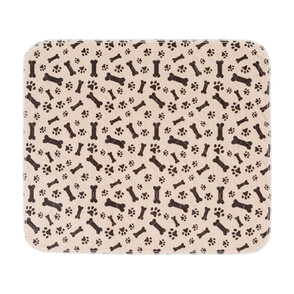 Washable Waterproof Reusable Dog Pee Pads Quick Absorbent Puppy Training Mat-Brown