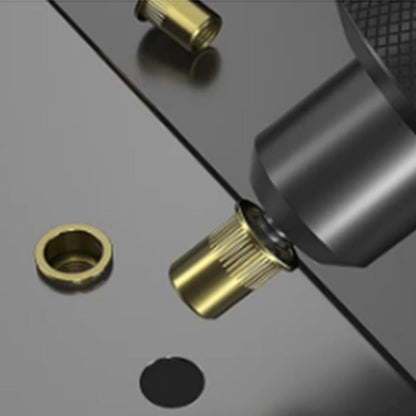 230Pcs Set Rivet Nuts Assortments Carbon Steel UNC Nutserts Rivnut Flat Head Insert Nut Assort