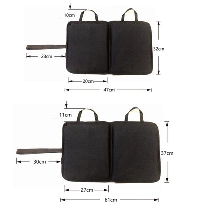 Foldable Seat Cushion TPE Gel Breathable Portable Pad for Office Chair Car Home Outdoor