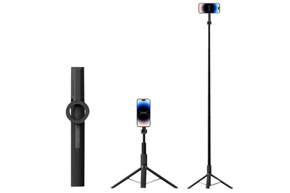 Selfie Stick Tripod 360-degree Rotatable Tripod for iPhone Android -Black