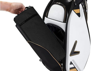 Golf Cooler Bag Accessories for Men Soft Insulated Beer Cooler Holds-Black